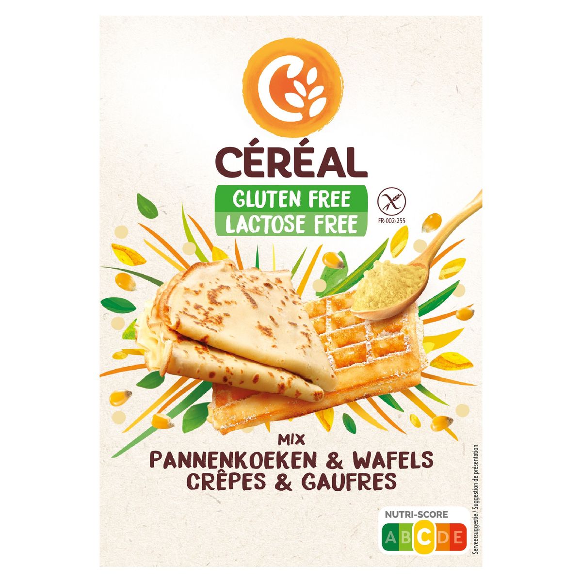 Céréal Glutenfree & Lactosefree Mix Pannenkoeken & Wafels 300 g