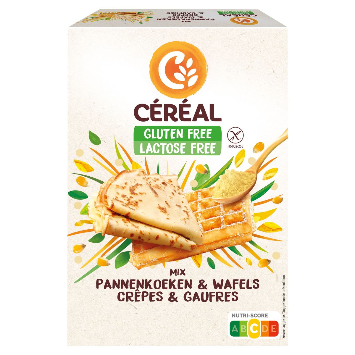 Céréal Glutenfree & Lactosefree Mix Pannenkoeken & Wafels 300 g