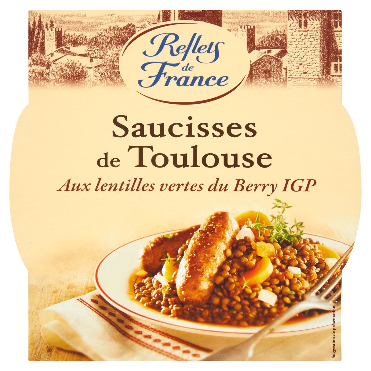 Reflets de France Saucisses de Toulouse 300 g
