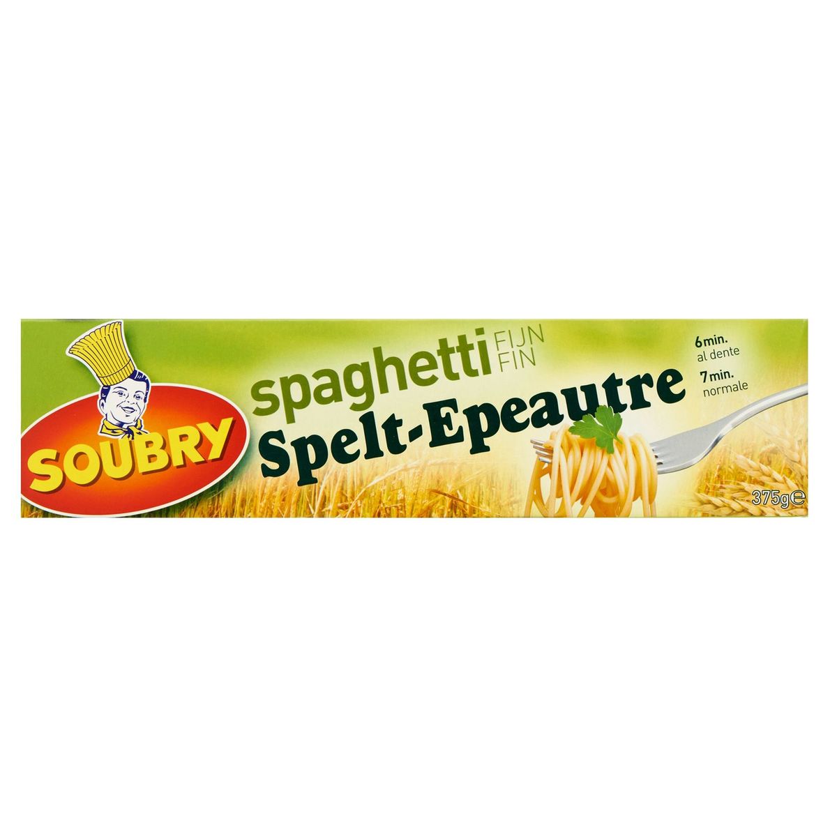 Soubry Spaghetti Fin Épeautre 375 g