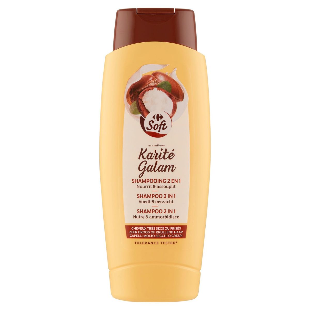 Carrefour Soft au Karité Galam Shampooing 2 en 1 500 ml