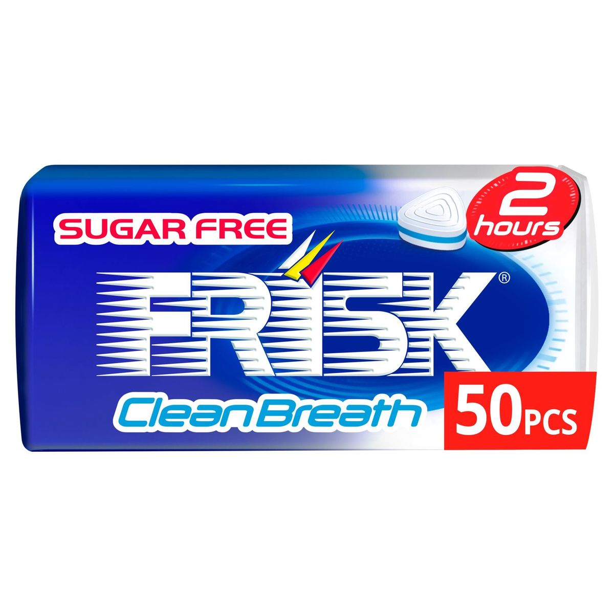 Frisk Clean Breath Peppermint Sugarfree 50 Mints 35 g