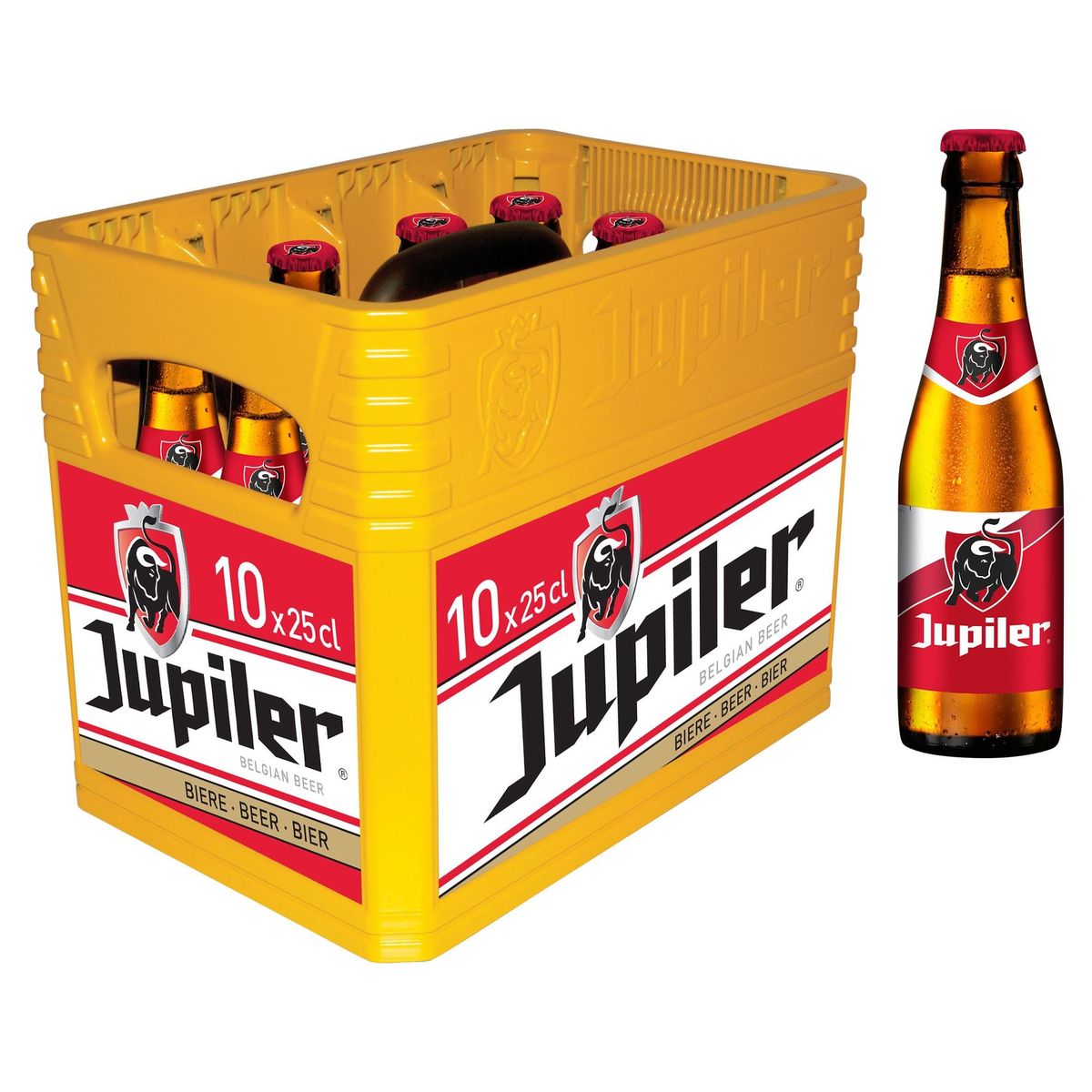Jupiler Belgische Pils Krat 10 x 25 cl