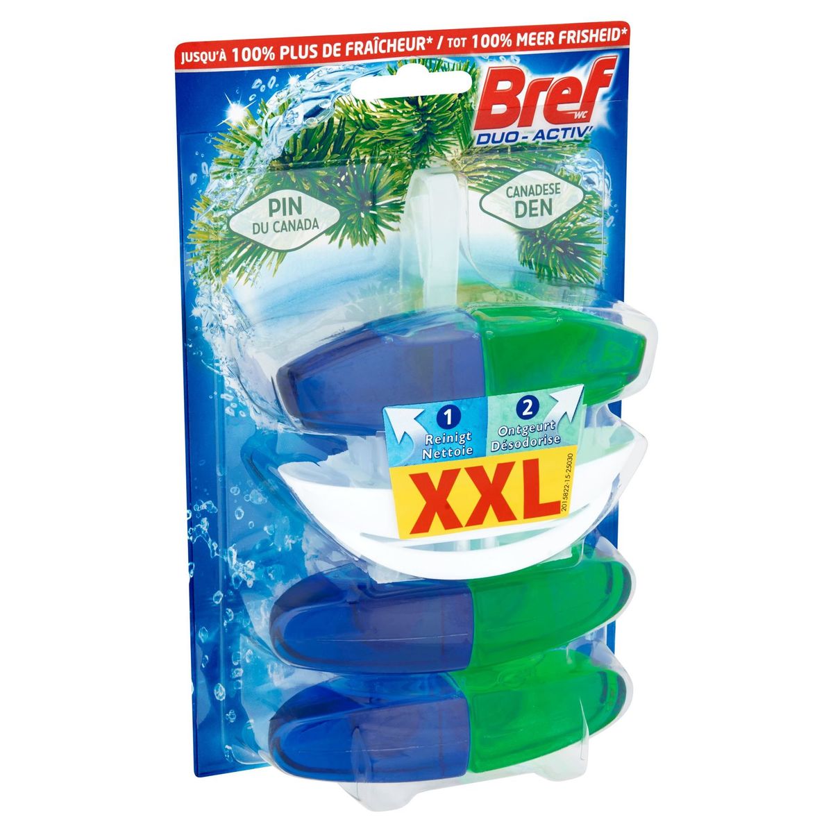 Bref WC Duo-Activ' Pin du Canada XXL 3 x 50 ml