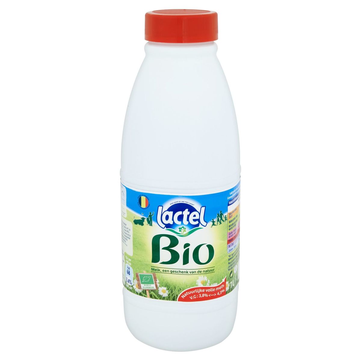 Lactel Bio Natuurlijke Volle Melk 1 L