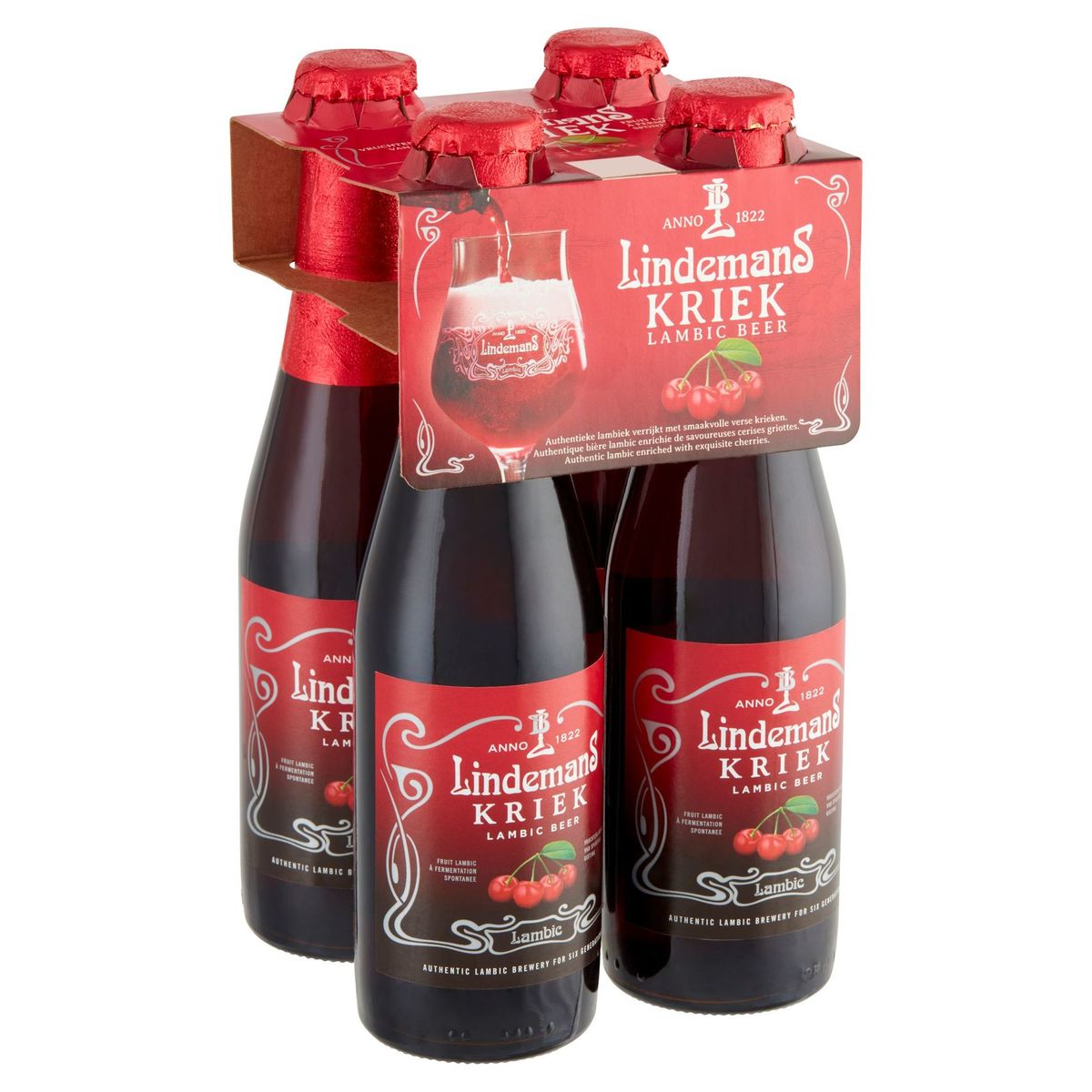 Lindemans Kriek Lambic Beer Pack 4 x 25 cl | Site