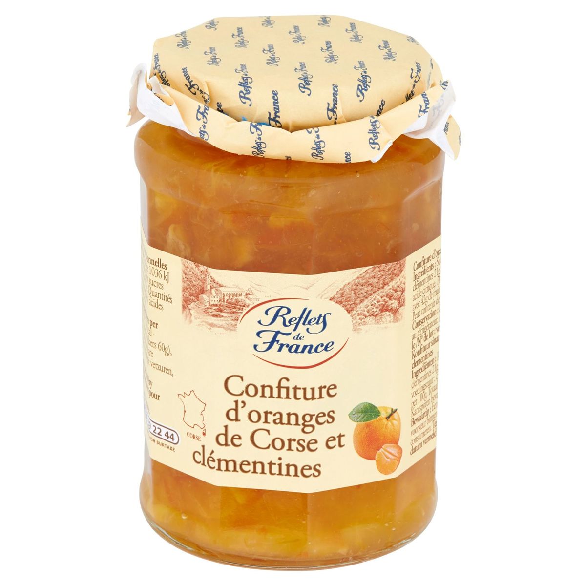 Reflets de France Confiture d'Oranges de Corse et Clémentines 325 g