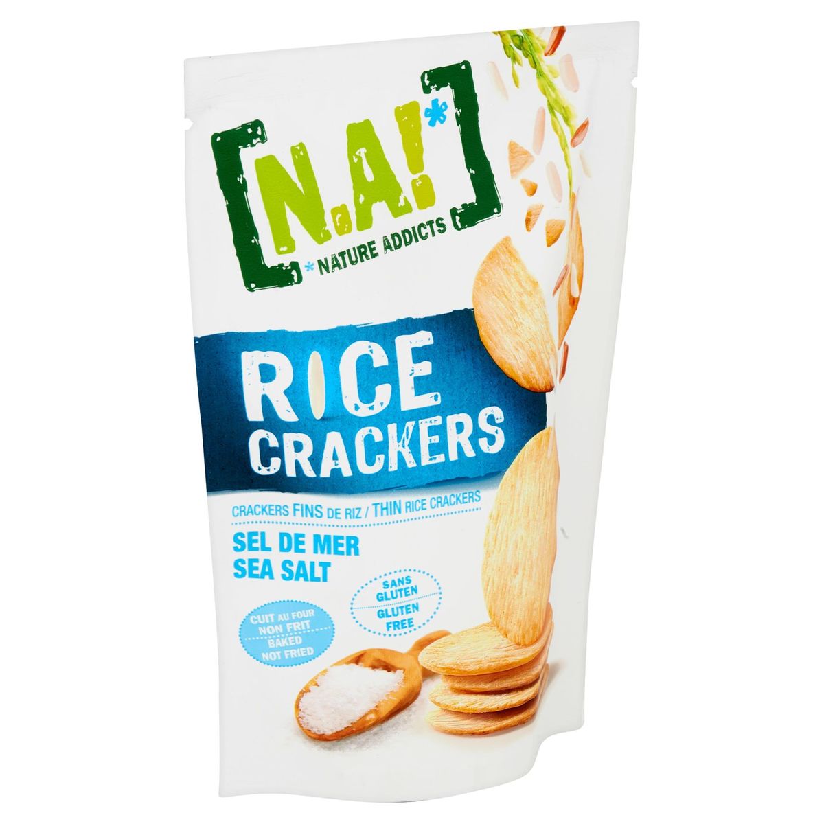 N.A! Rice Crackers Sel de Mer 70 g