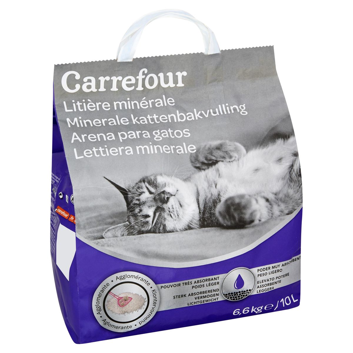Carrefour Minerale Kattenbakvulling Klontervormend 6.6 kg