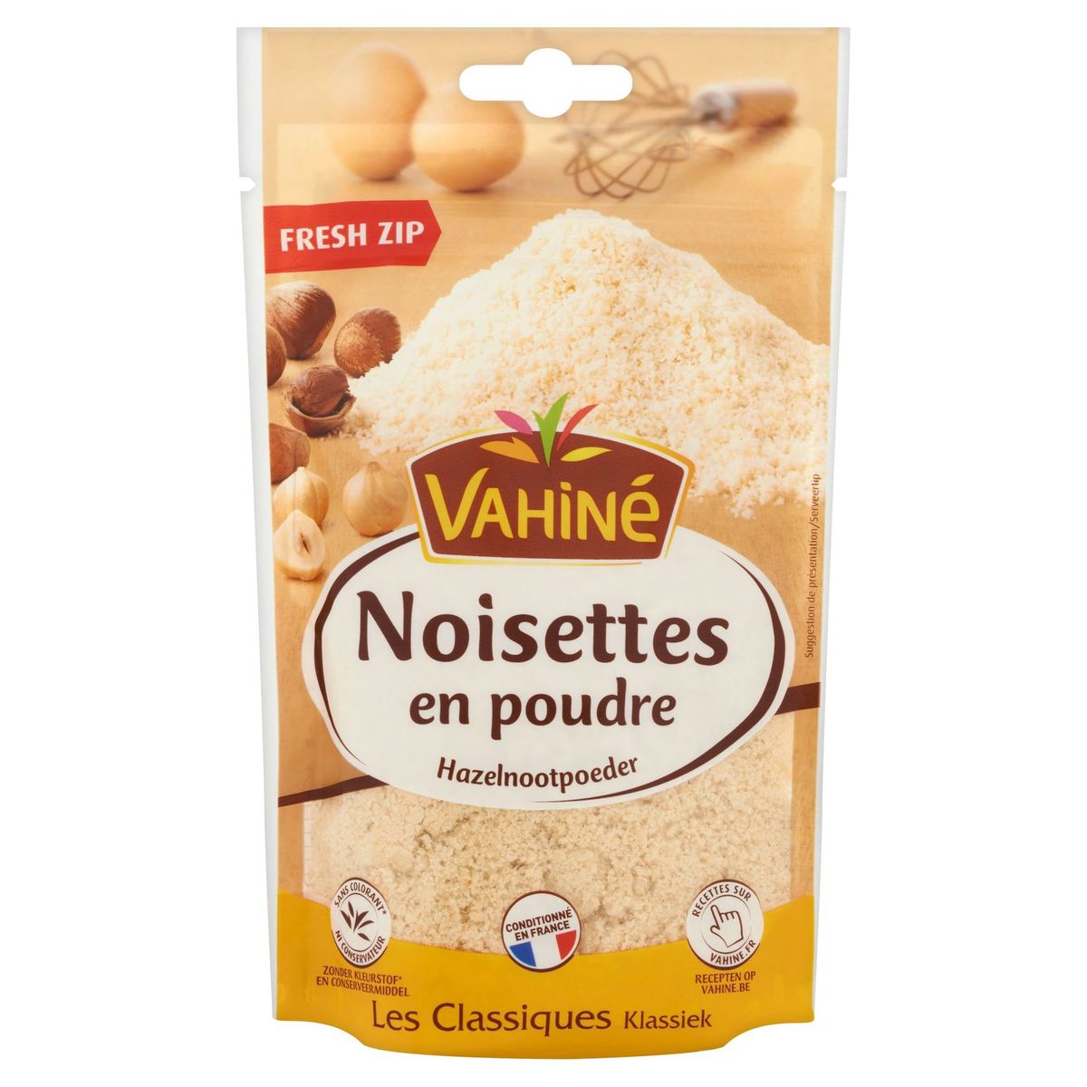 Vahiné Hazelnootpoeder Klassiek 100 g