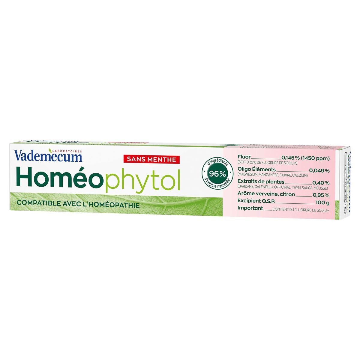 Vademecum Homeophytol Tandpasta 75 ml