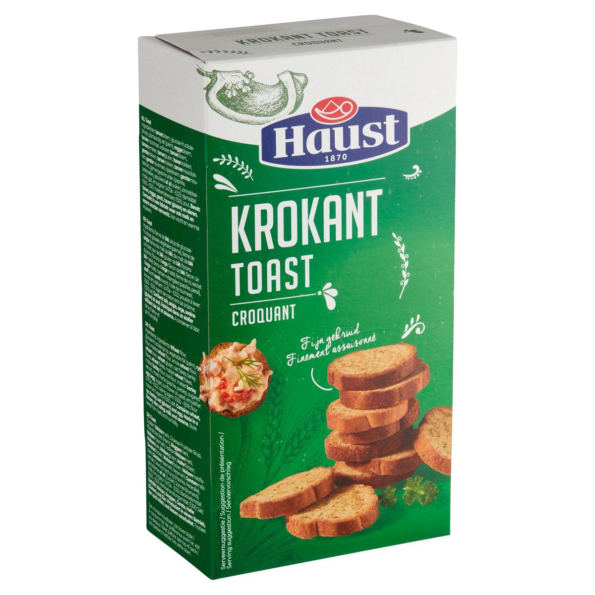 Haust Krokant Toast 100 g