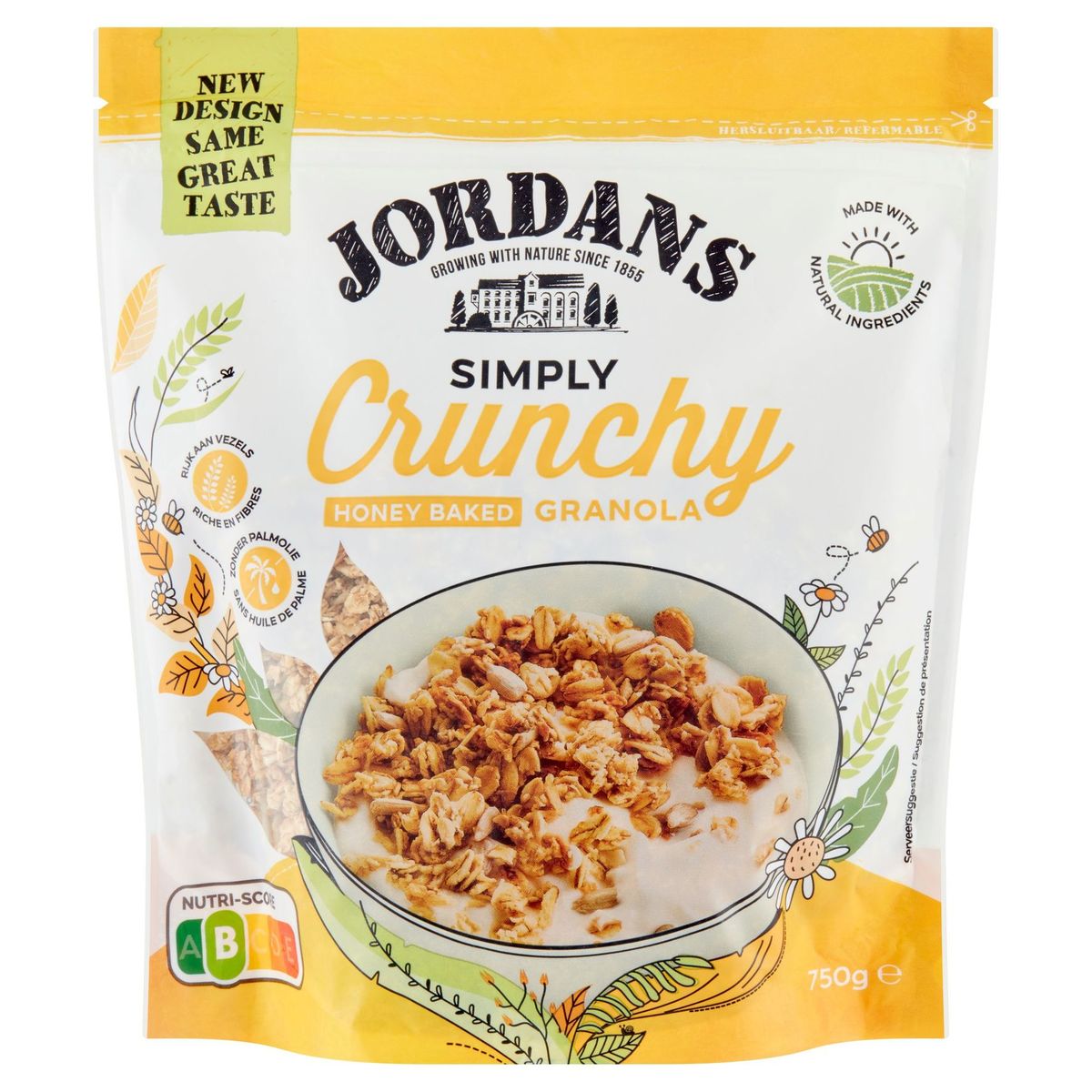 Jordans Simply Crunchy Honey Baked Granola 750 g