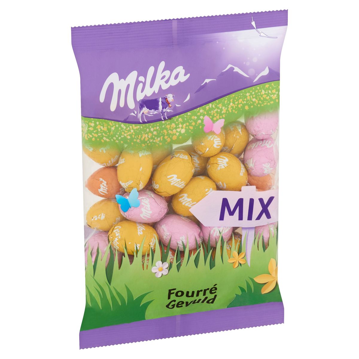 Milka Chocolade Paaseitjes Mix Gevuld 350 g