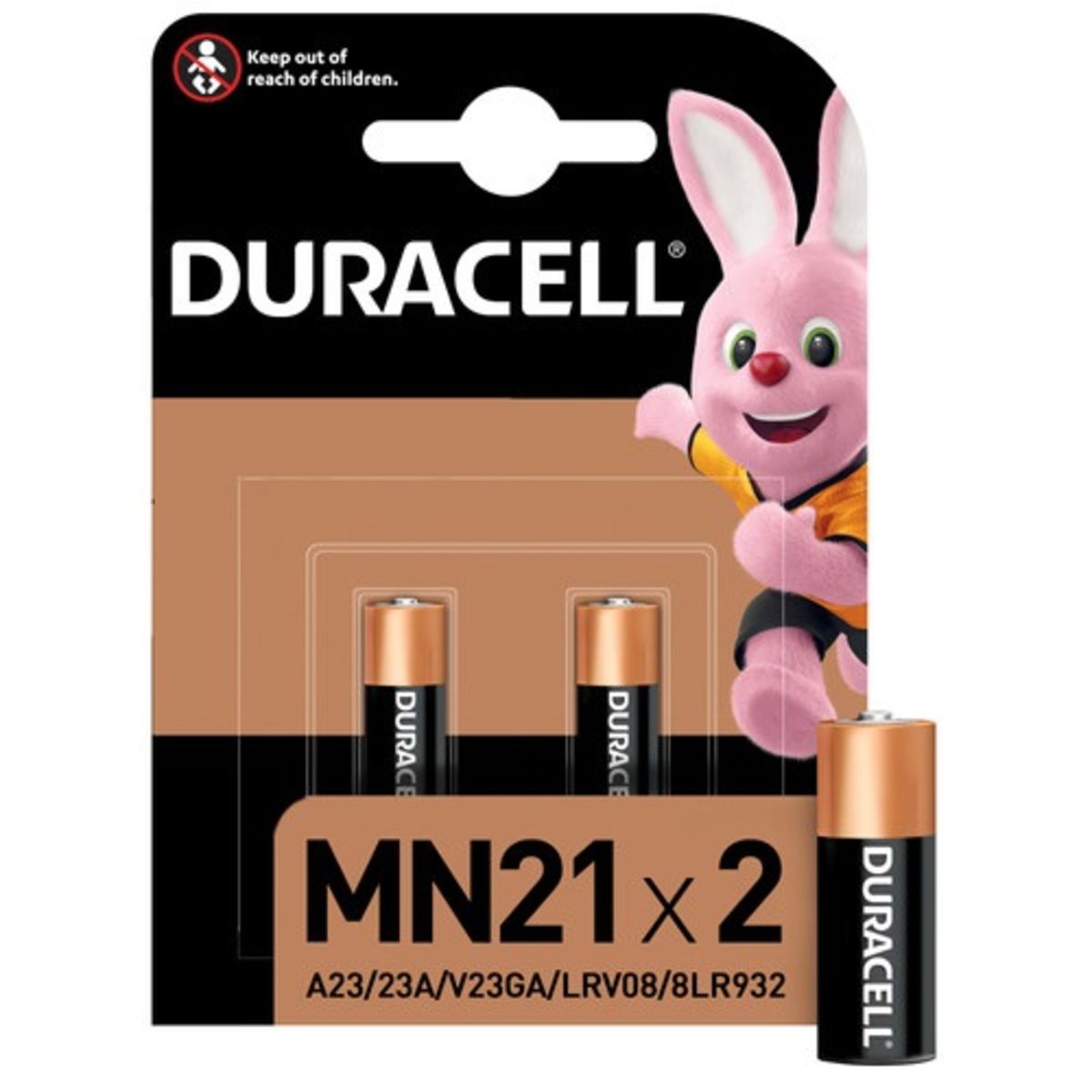 Duracell MN21 Alkaline 2 Piles 12V