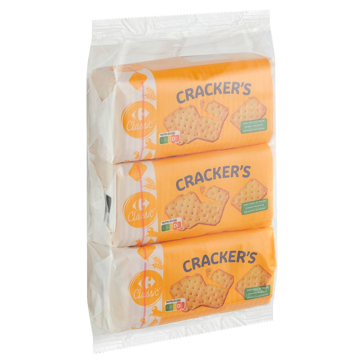 Carrefour Classic' Cracker's 3 x 100 g