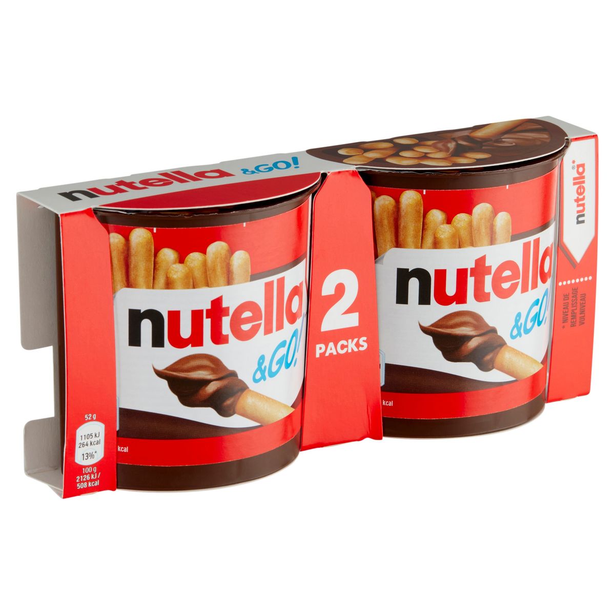 Nutella & Go! 2 Pack