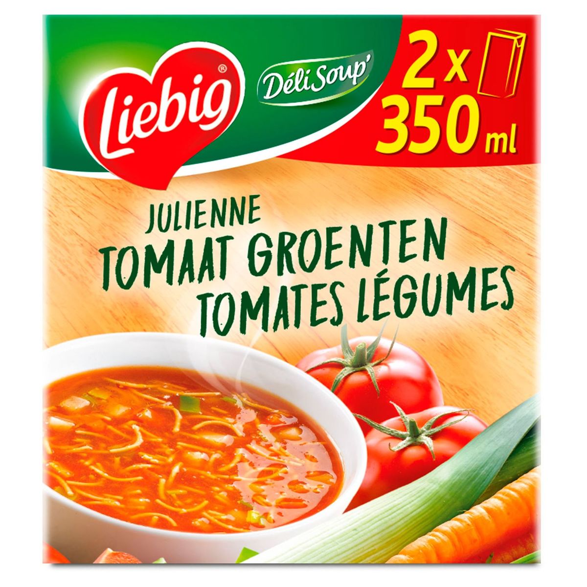 Liebig Julienne Tomates Légumes 2 x 350 ml