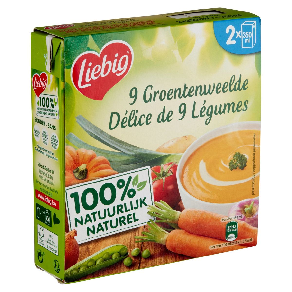Liebig Délice de 9 Légumes 350 ml