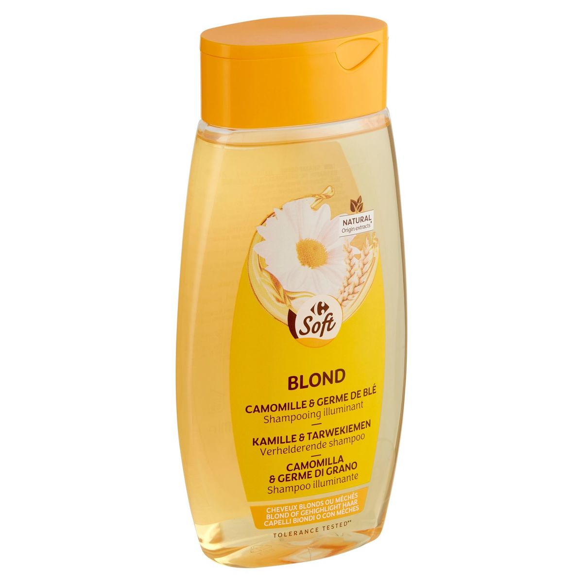 Carrefour Soft Blond Kamille & Tarwekiemen Verhelderende Shampoo 250ml