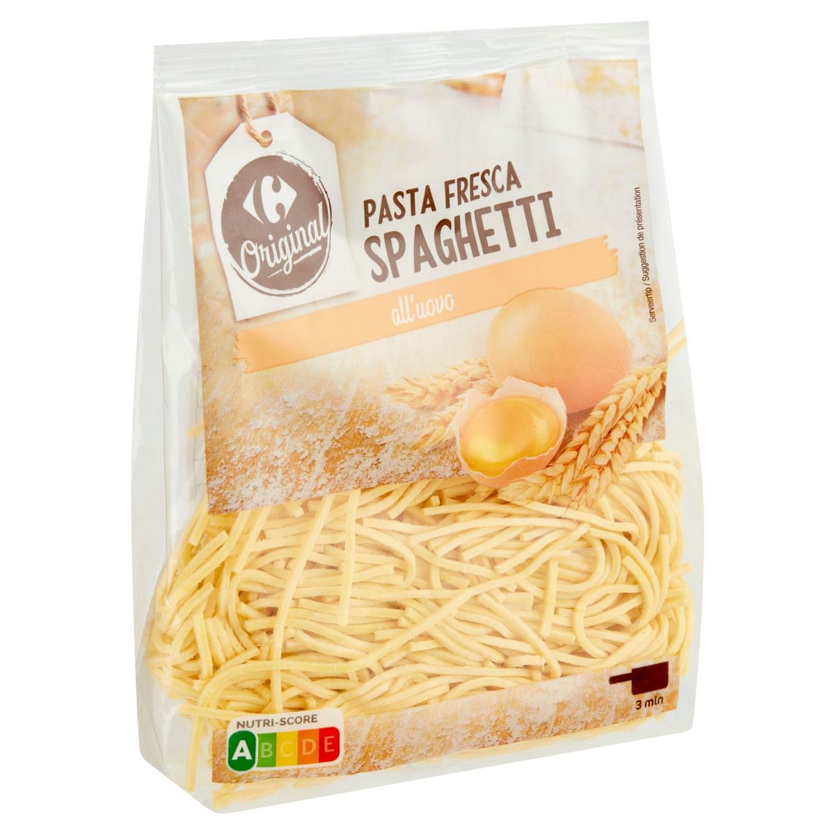 Carrefour Original Pasta Fresca Spaghetti all'Uovo 250 g