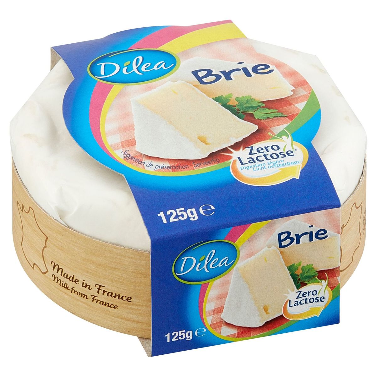 Dilea Zero Lactose Brie 125 g