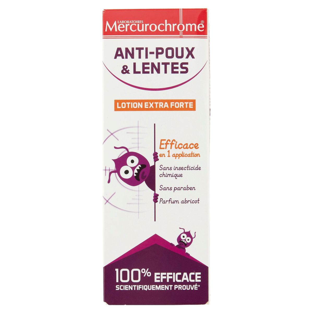 Laboratoires Mercurochrome Anti-Poux & Lentes Lotion Extra Forte 100ml