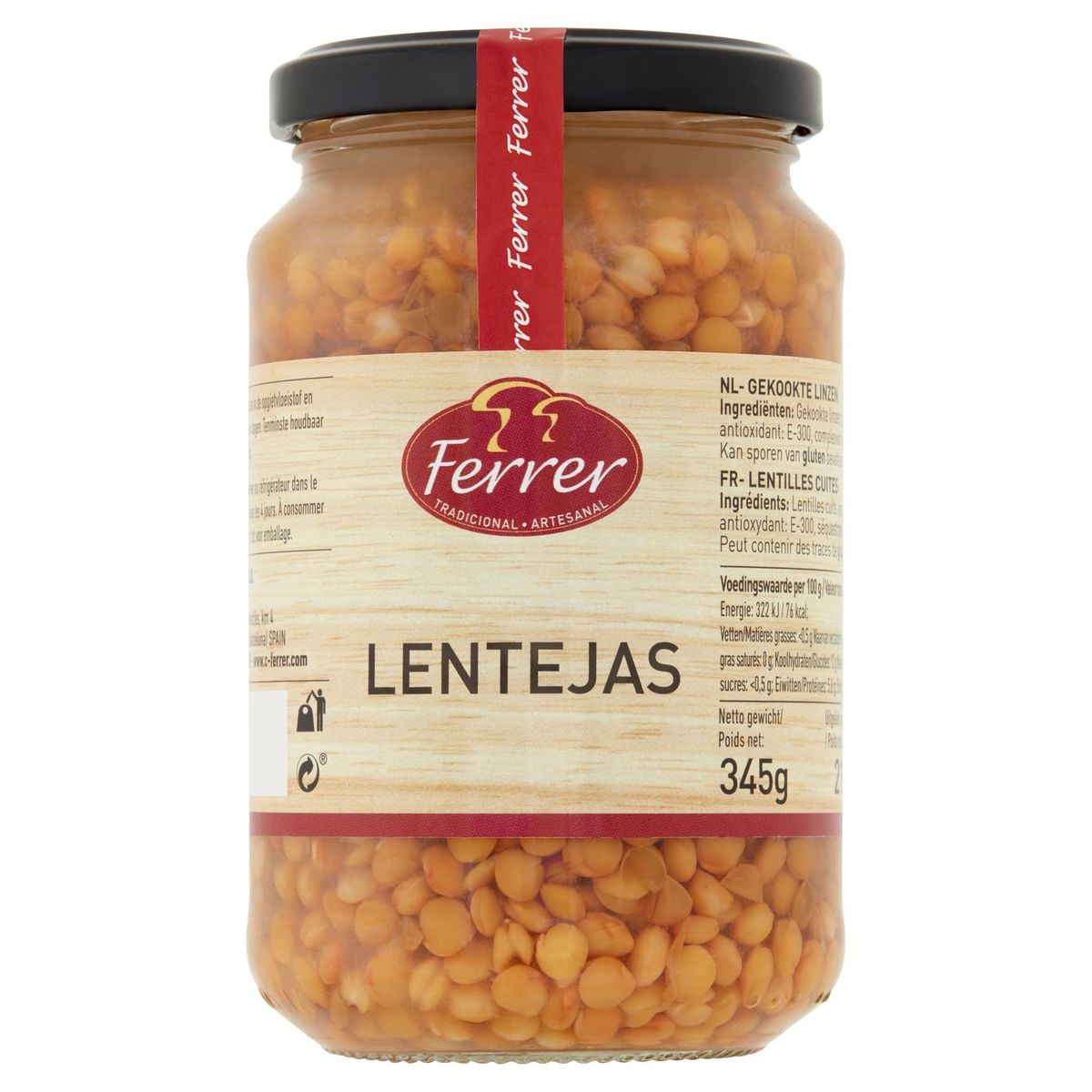 Ferrer Lentejas 345 g