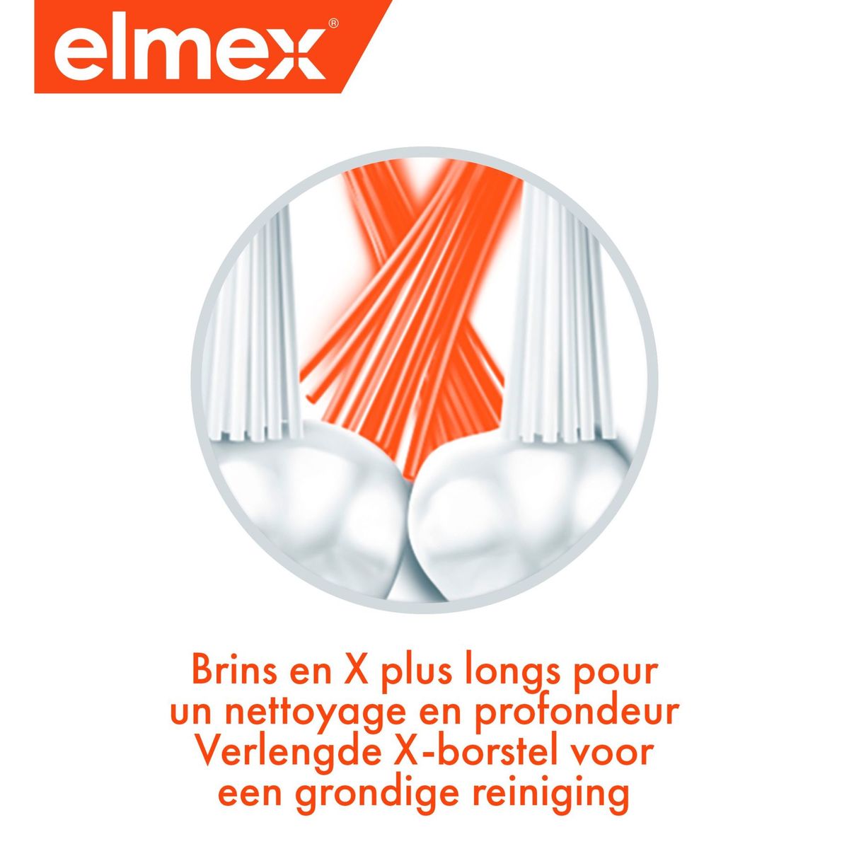 elmex® Anti-Caries InterX Brosse à Dents Medium x1