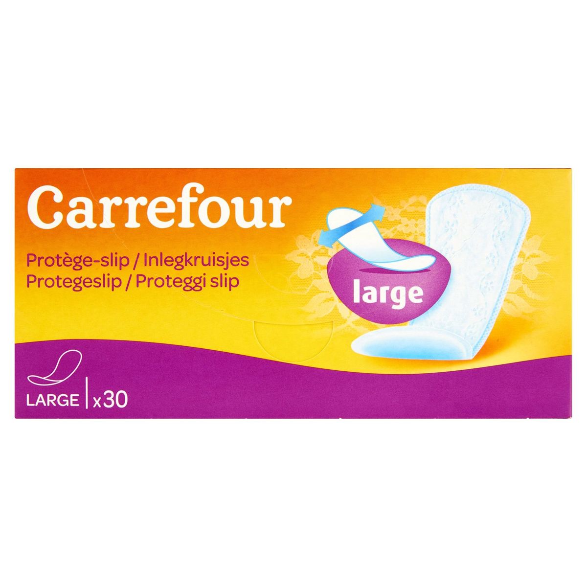 Carrefour Protège-Slip Large x 30