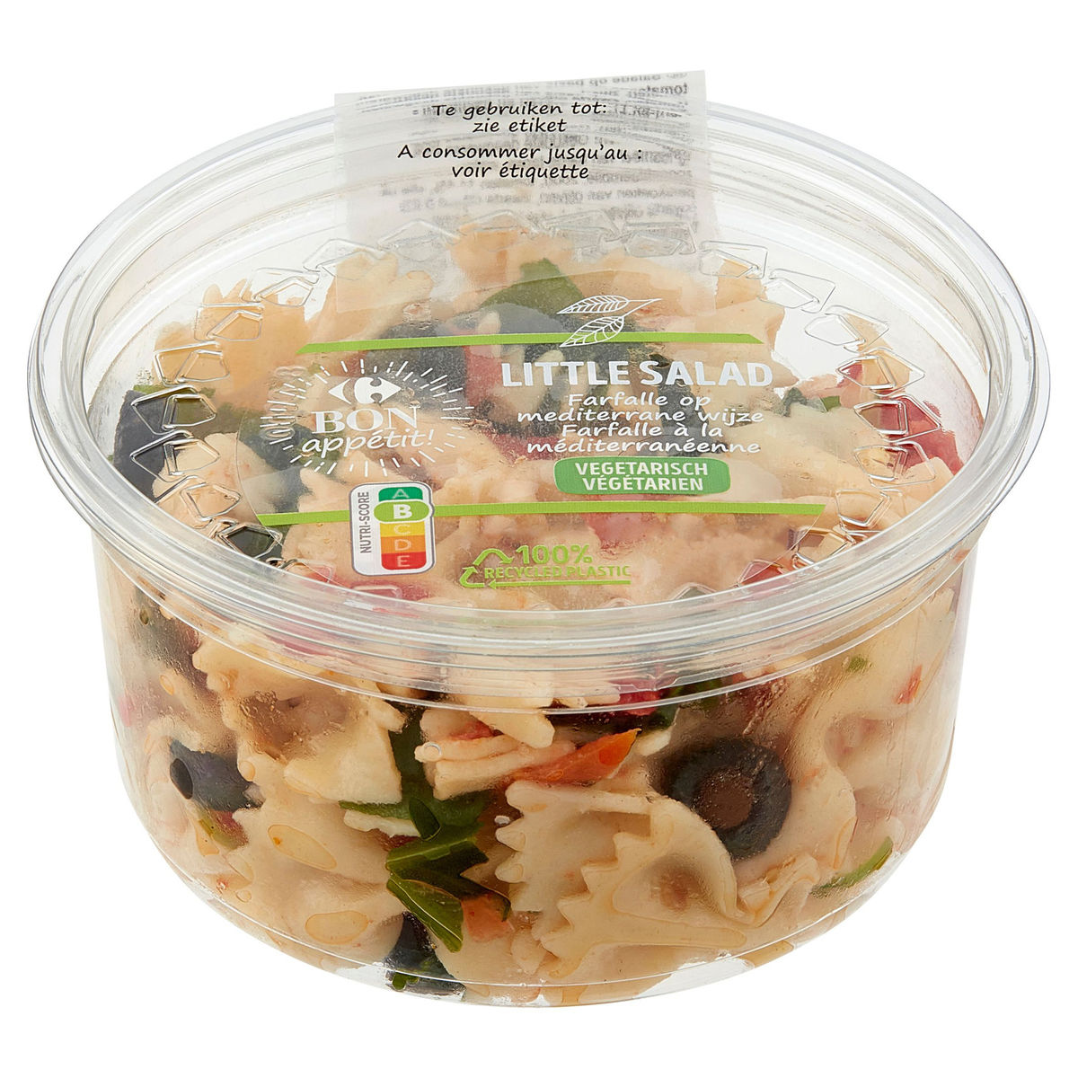 Carrefour Bon Appétit! Little Salad Farfalle op Mediterrane Wijze 200g