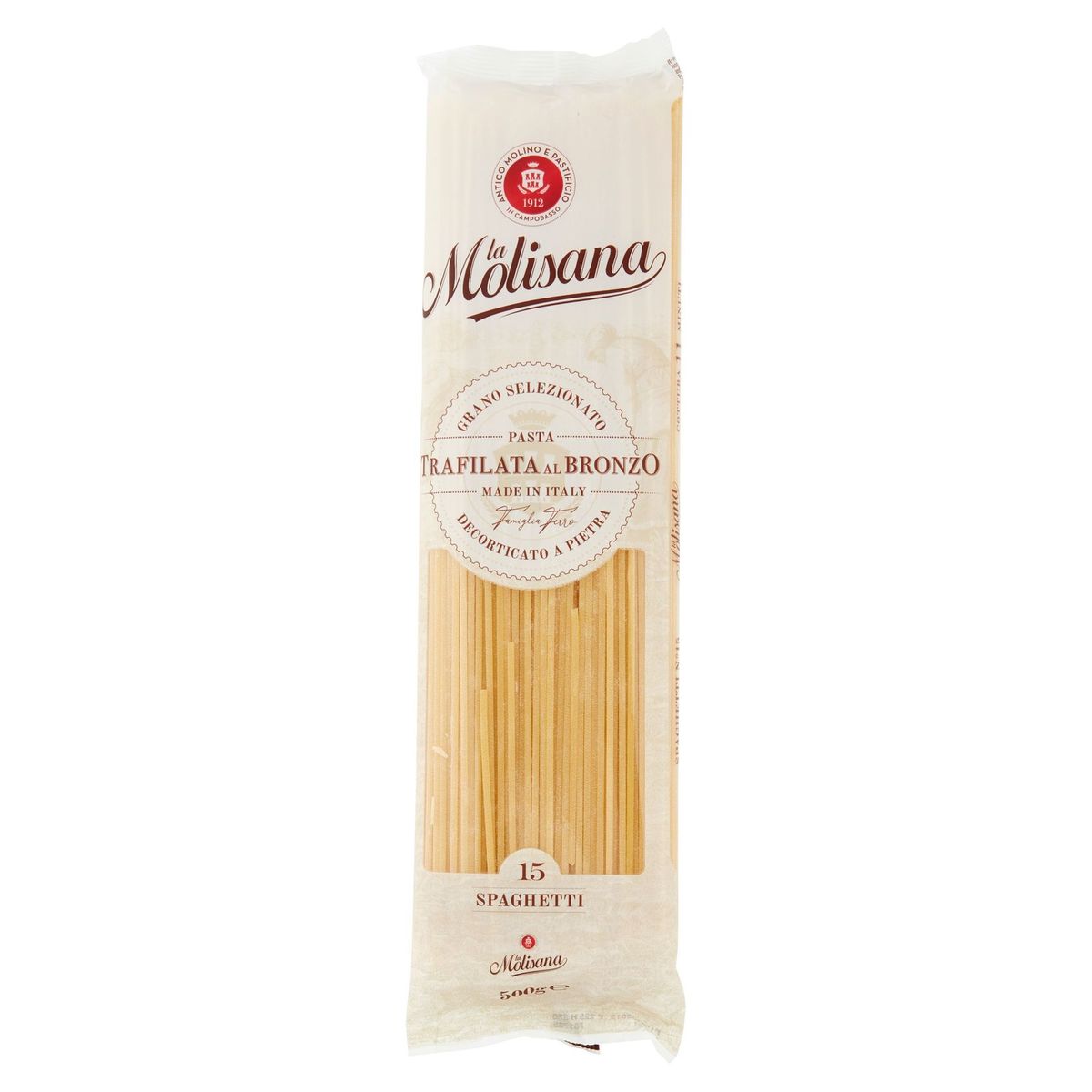 La Molisana Trafilata al Bronzo Spaghetti N° 15 500 g