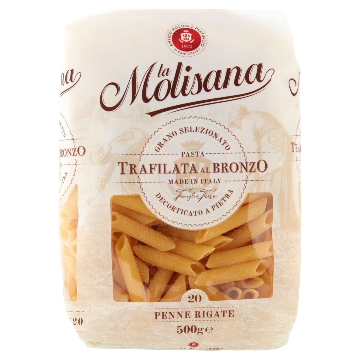 La Molisana Penne Rigate N° 20 500 g