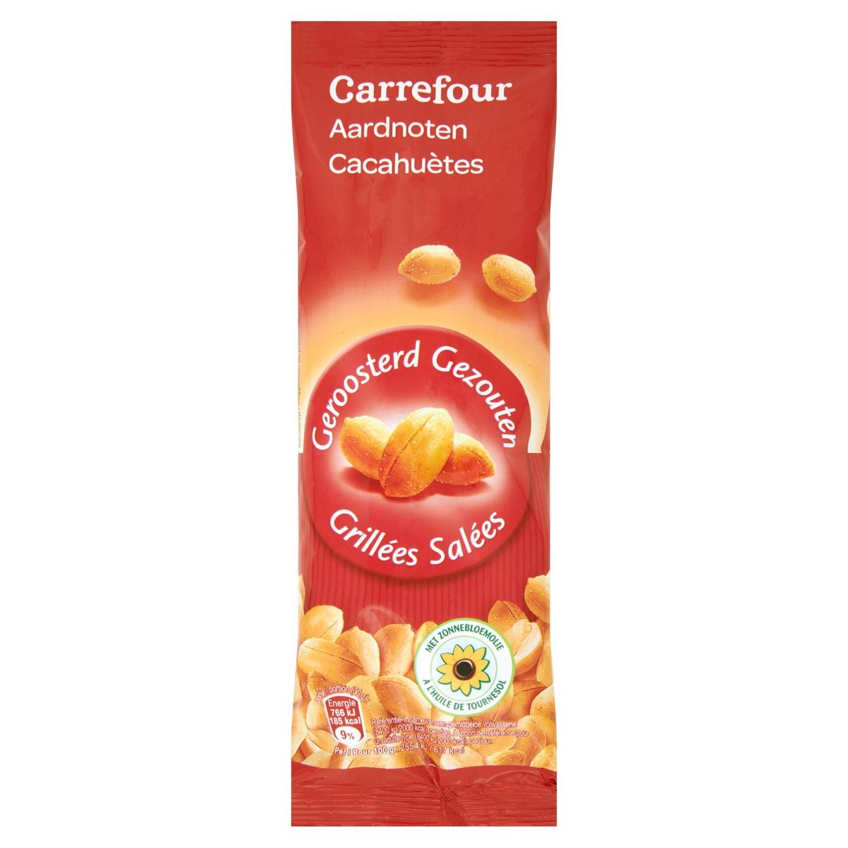 Carrefour Cacahuètes Grillées Salées 90 g