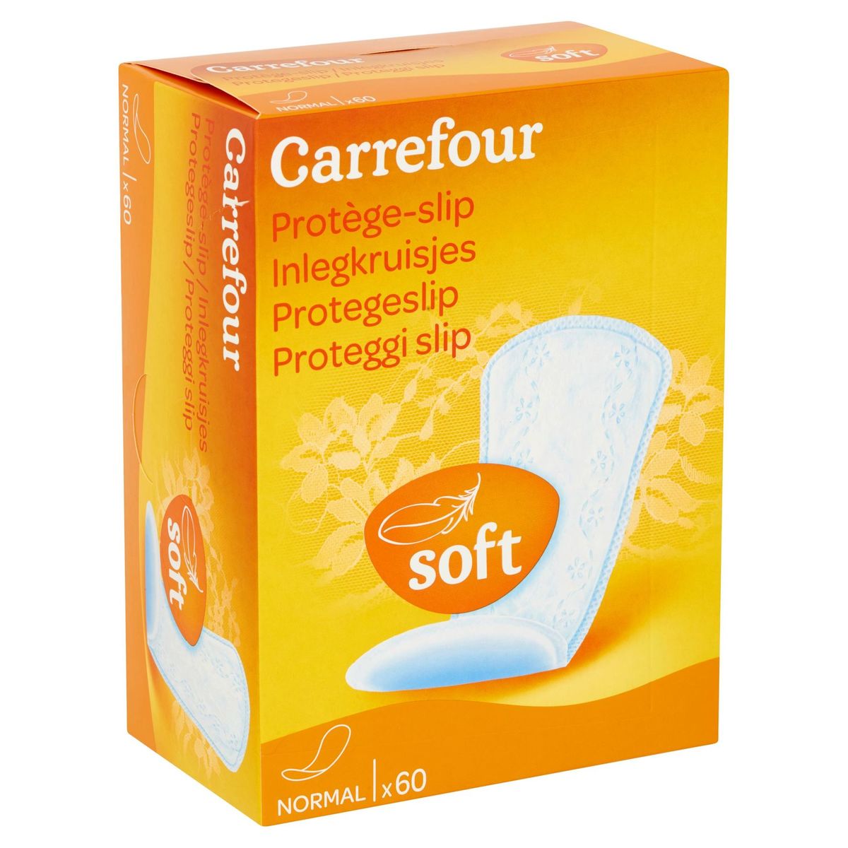 Carrefour Inlegkruisjes Soft Normal 60 Stuks