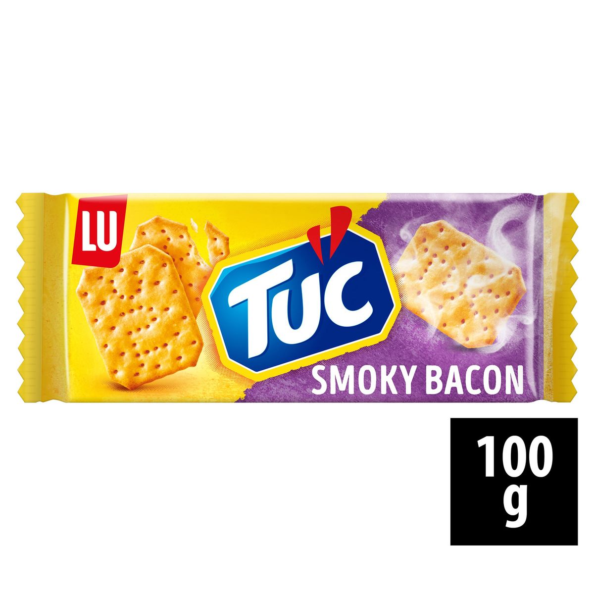 LU TUC Crackers Smokey Bacon Smaak 100 g