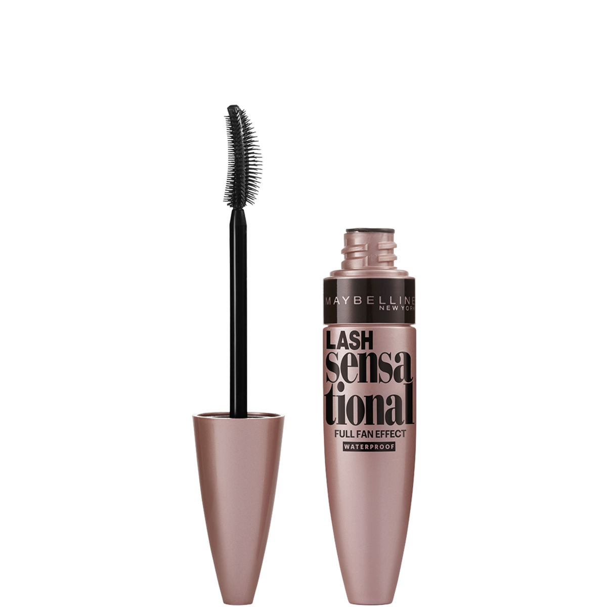 Gemey Maybelline Mascara Lash Sensational Very Black Waterproof Noir