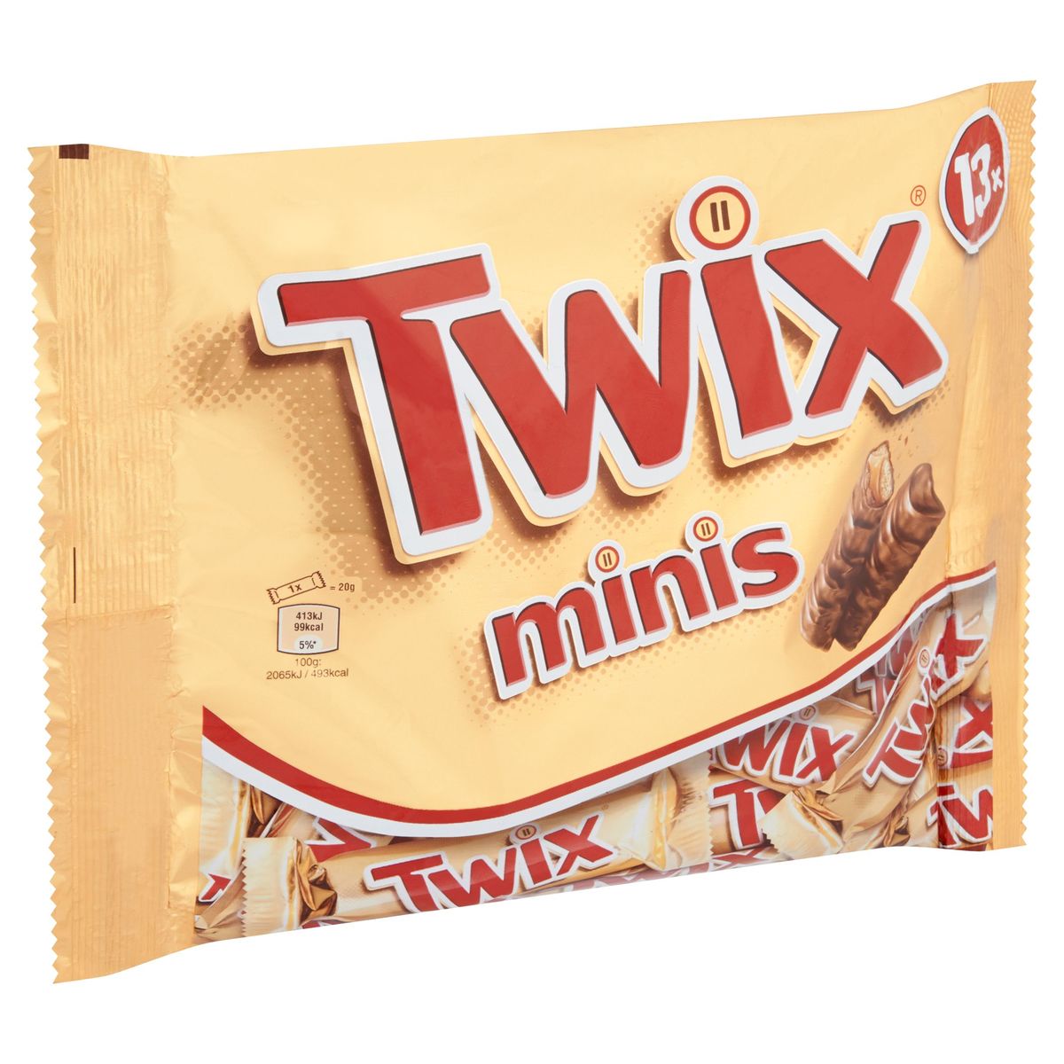 Twix Minis 13 Pièces 275 g