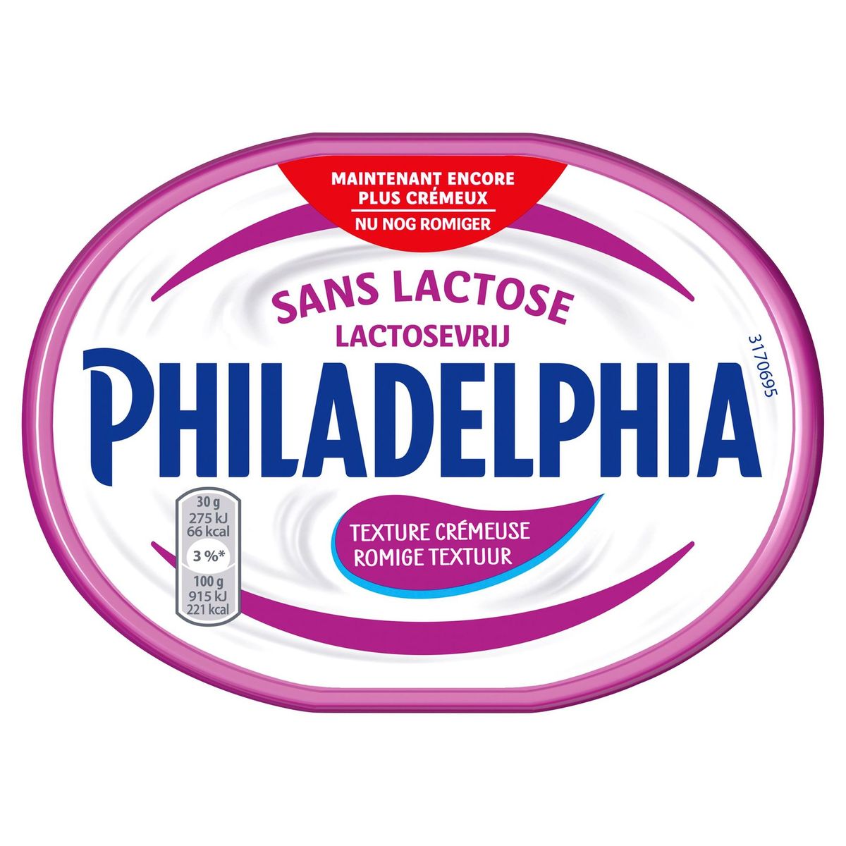 Philadelphia Fromage tartinable Sans Lactose 175 g