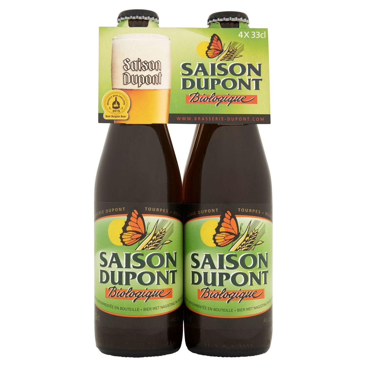 Brasserie Dupont Saison Dupont Bio 4x33cl