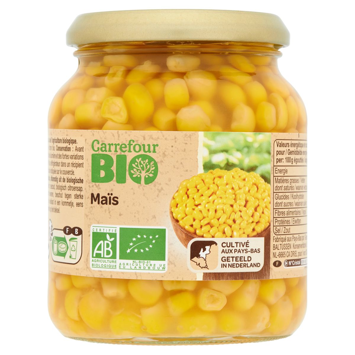 Carrefour Bio Maïs 340 g