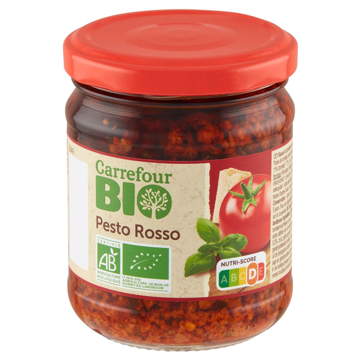 Carrefour Bio Pesto Rosso 185 g