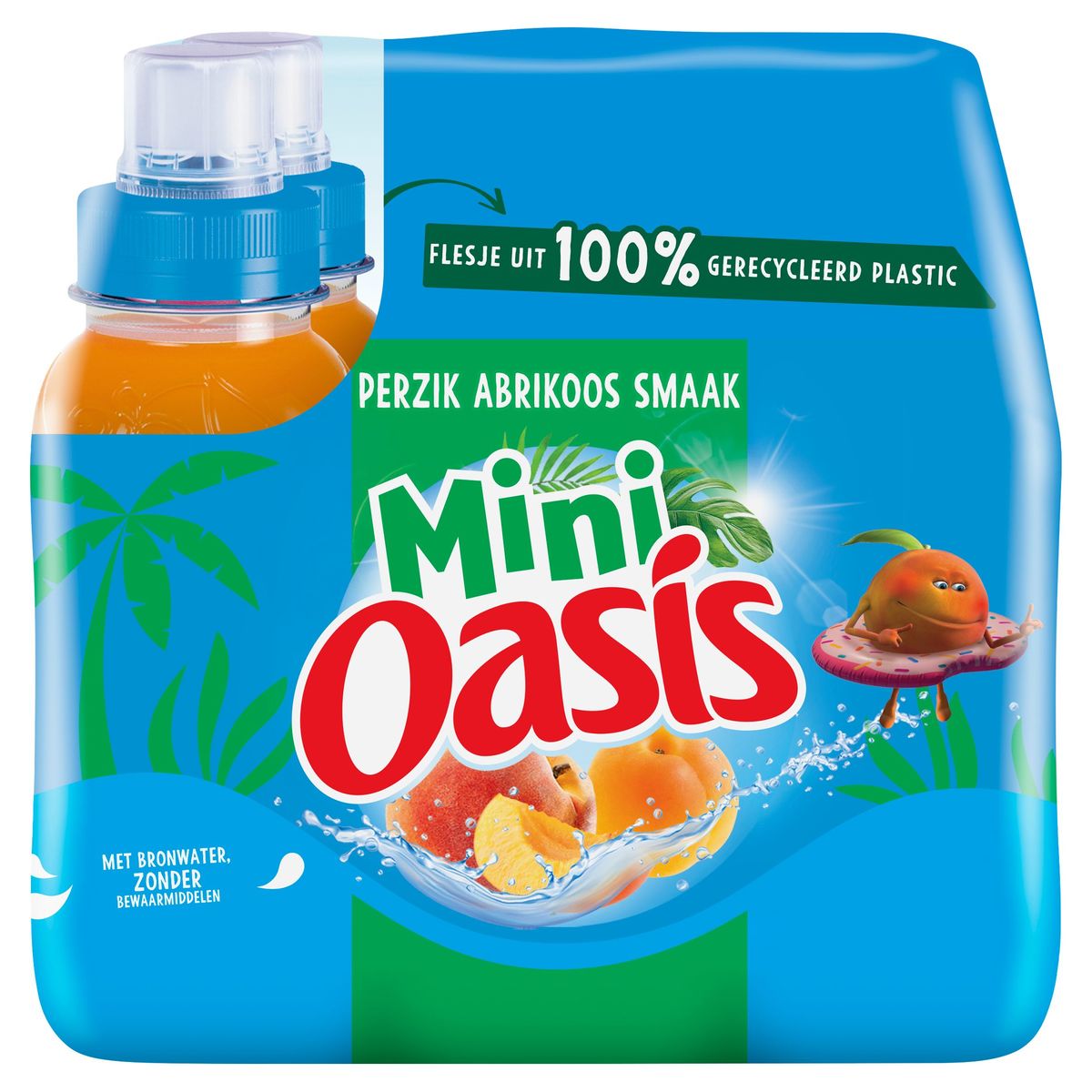 Oasis Mini Saveur Pêche Abricot 6 x 25 cl