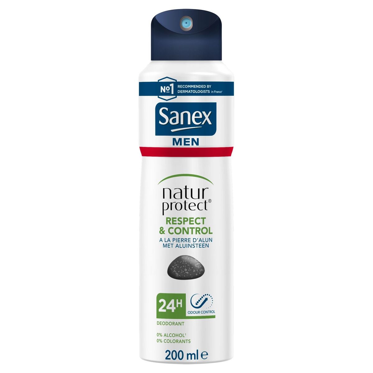 Sanex Men Natur Protect Respect & Control 24h Déodorant Spray 200 ml