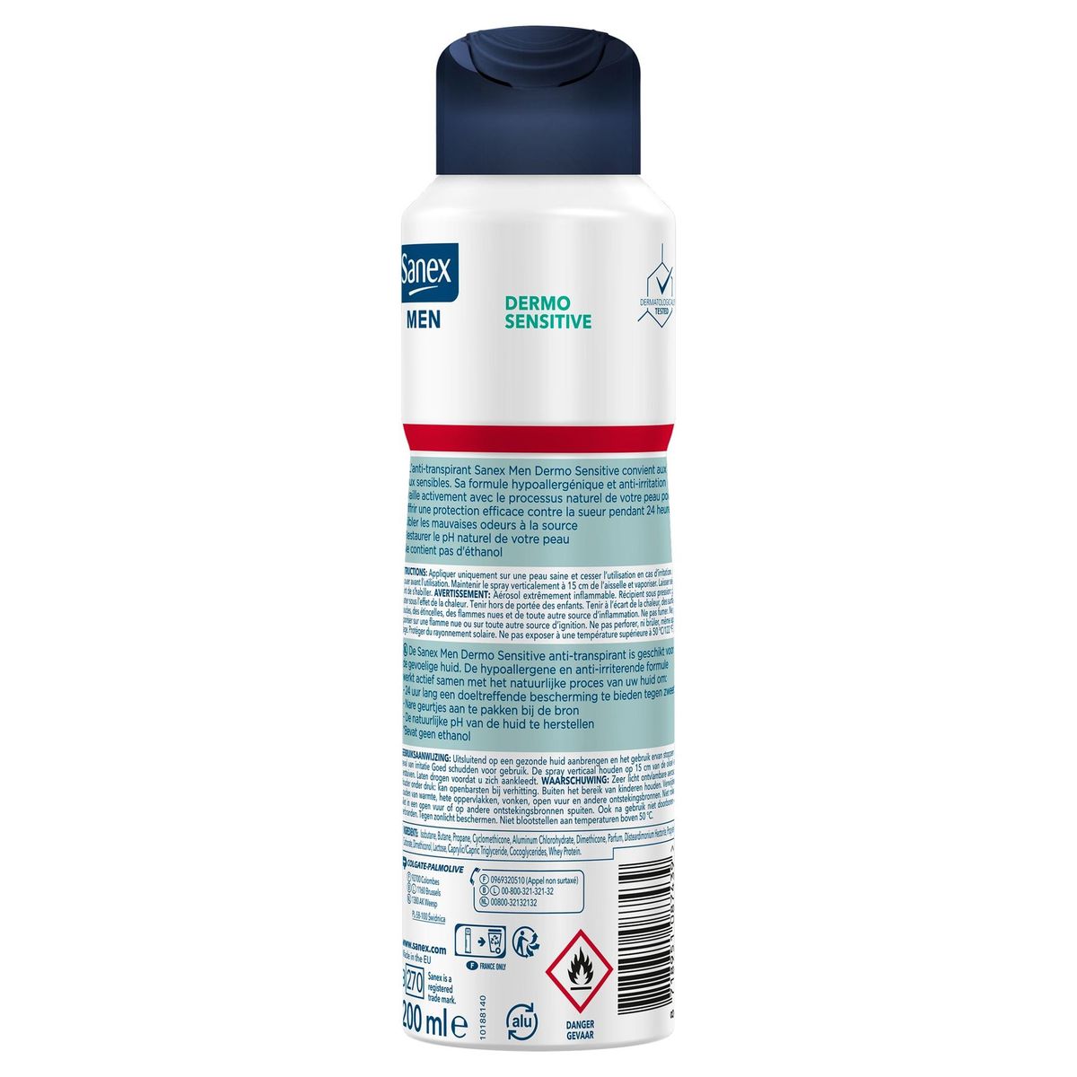 Sanex Men Sensitive Deodorant Spray 200 ml