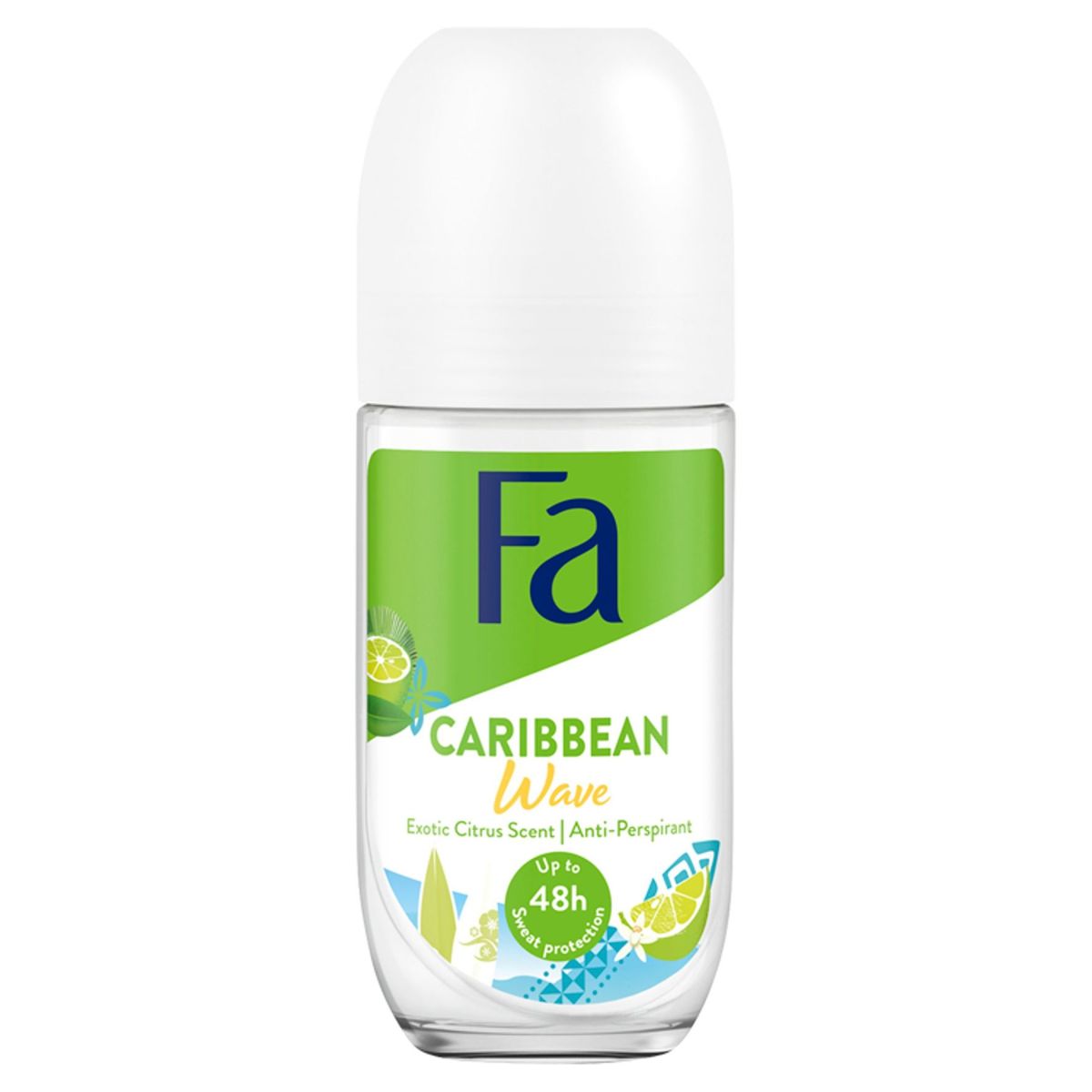 Fa Caribbean Wave Deodorant Roller 50 ml
