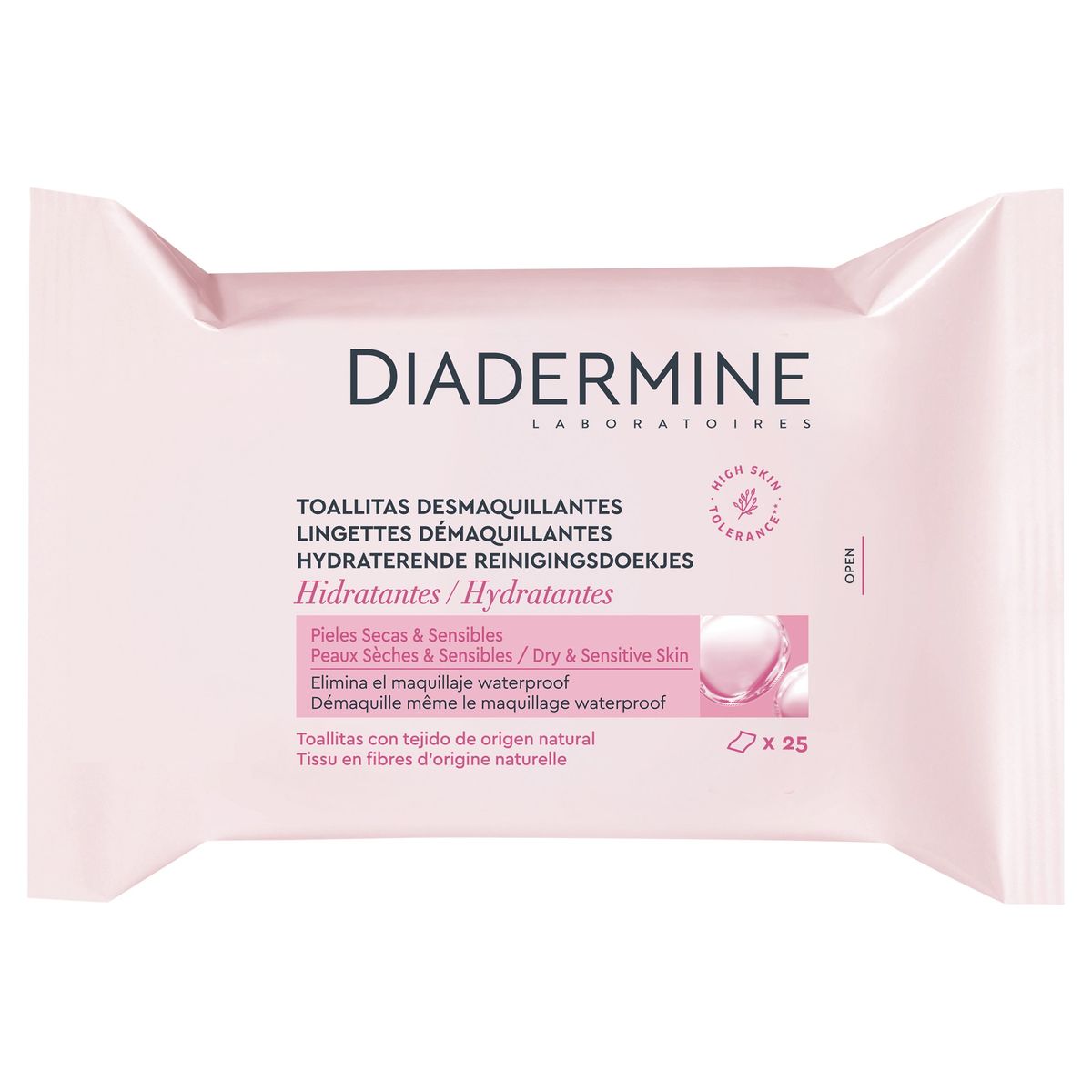 Diadermine Hydrating Cleansing lingettes 25 pcs