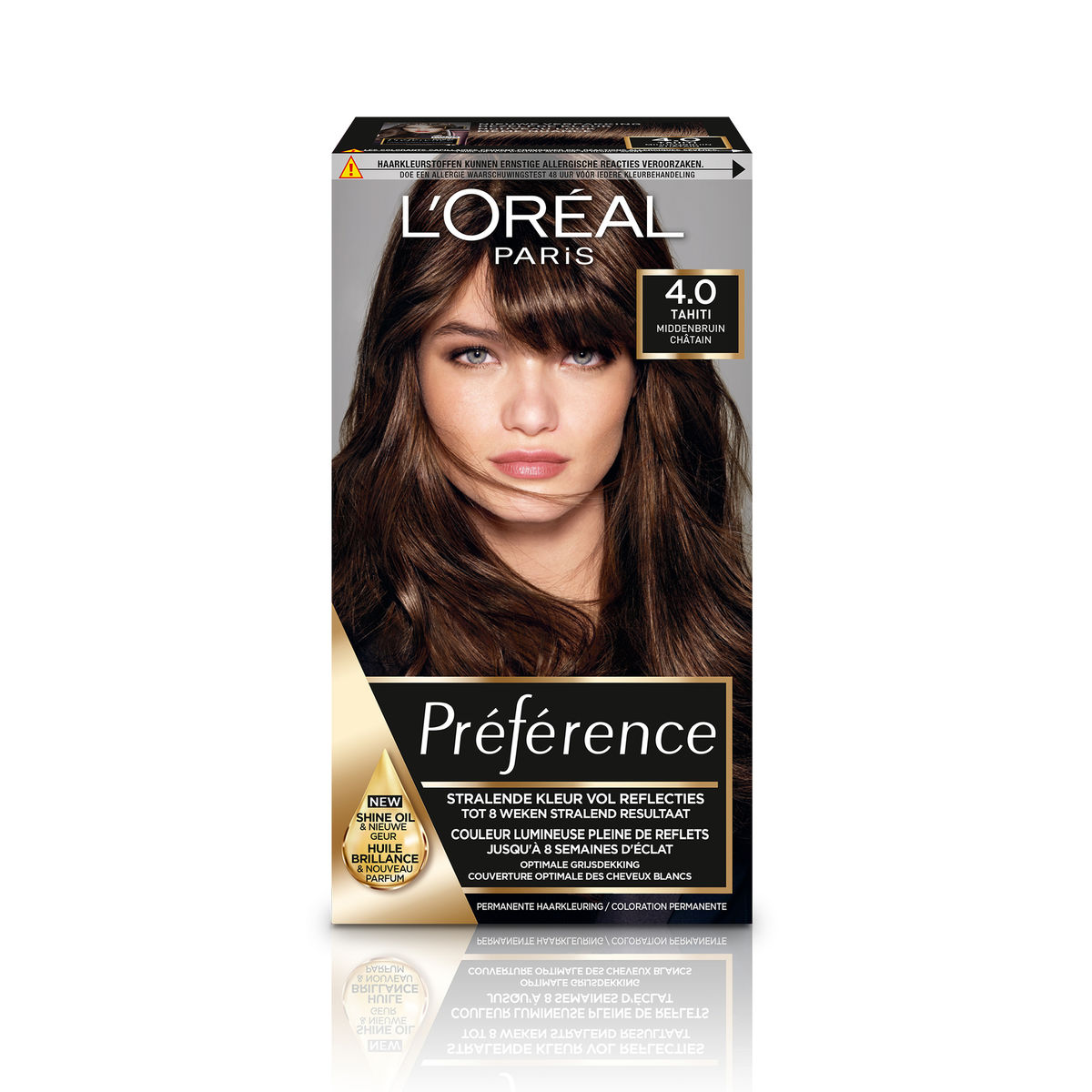 L'Oréal Paris Preference 4 Middenbruin - Permanente Kleuring | Carrefour Site