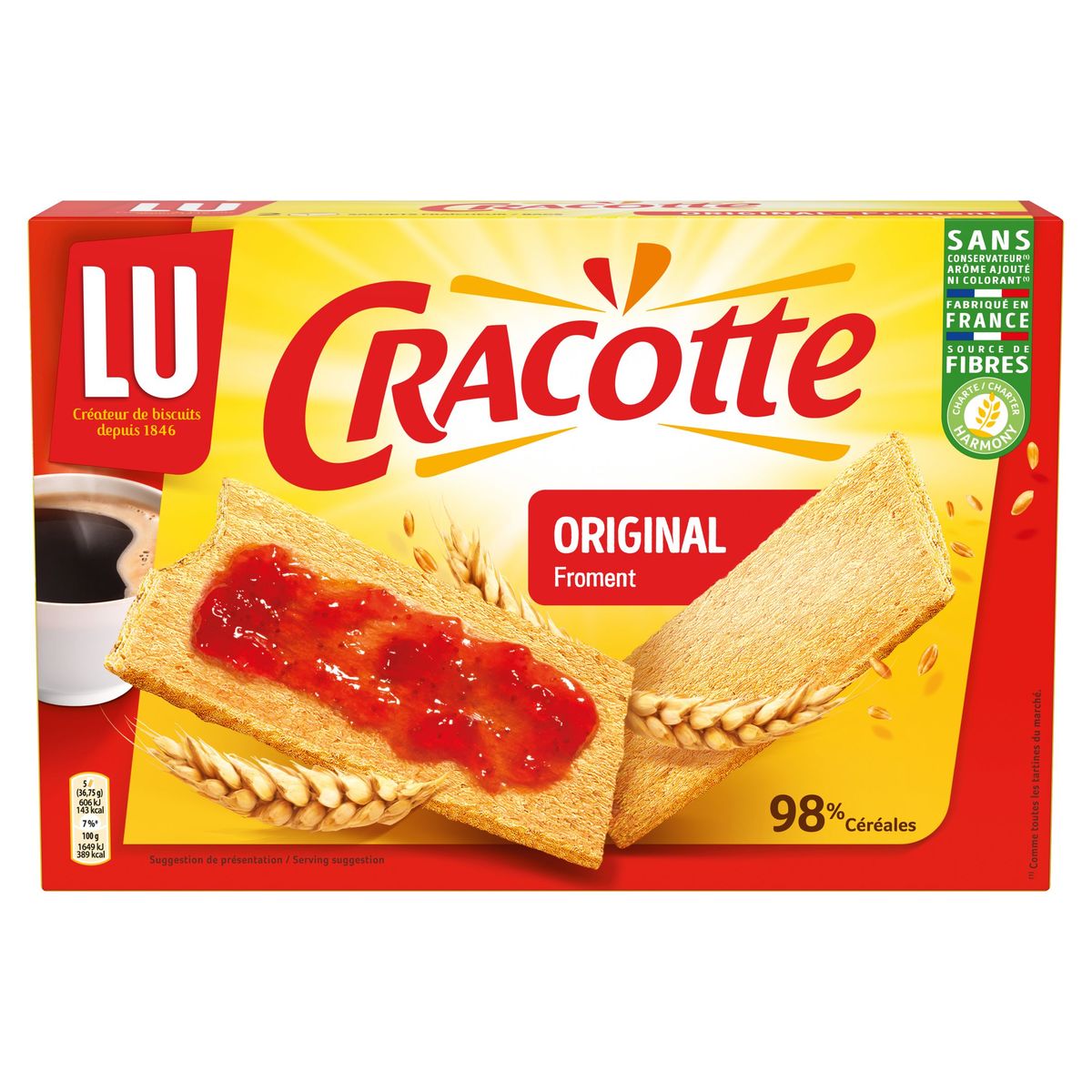 LU Cracotte Original Froment 250 g