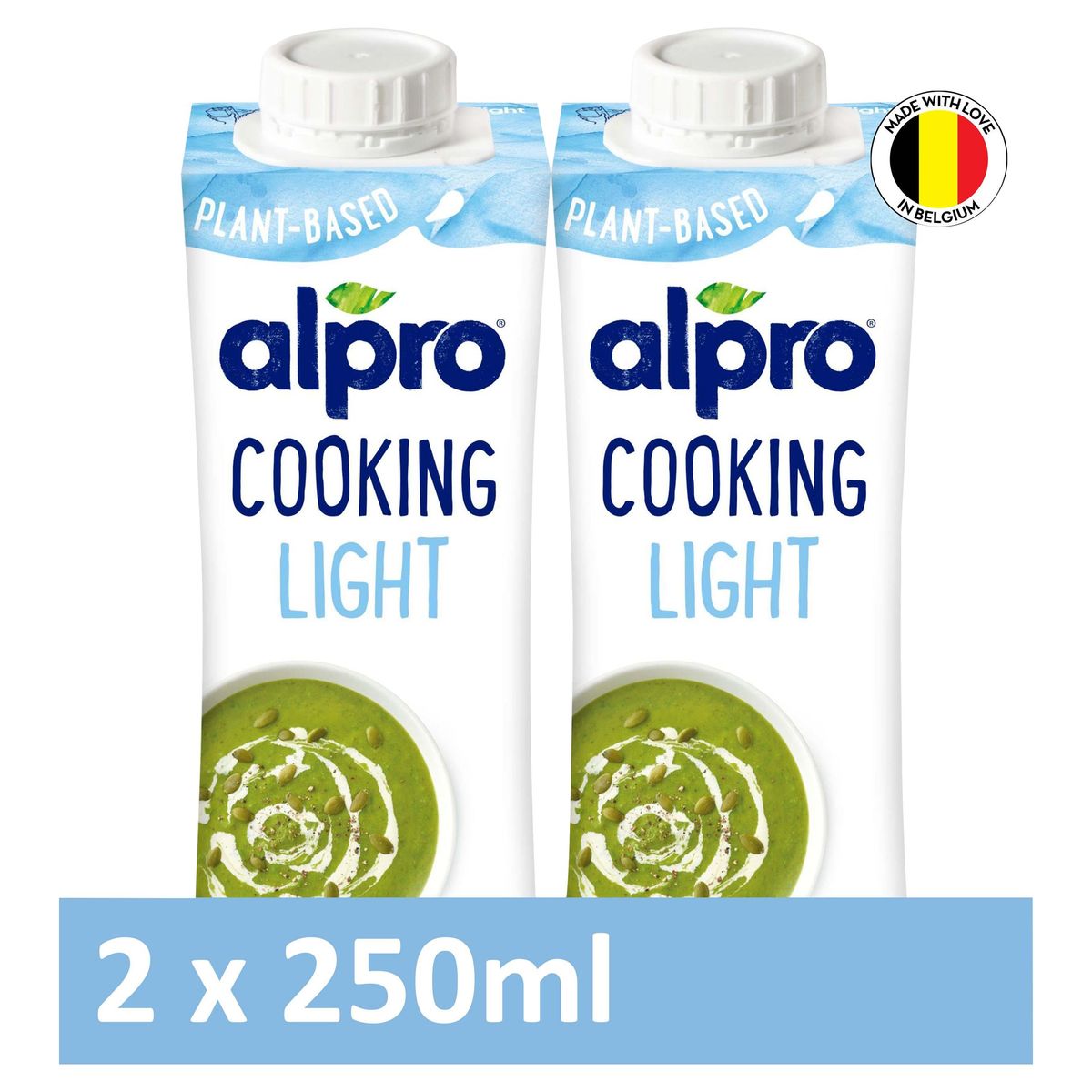 Alpro Alternative Végétale à la Crème Light 2 x 250 ml